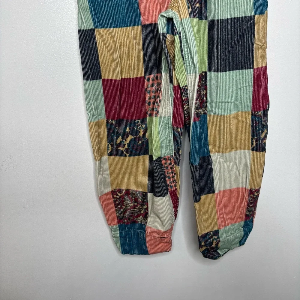 BDG Zana Patchwork Corduroy Trousers XS High Rise Wide Leg - Picture 6 of 13
